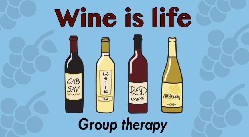 wine is life forever